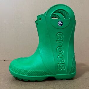 Crocs Green Rain Boots